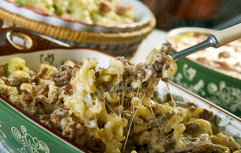 Kansas -- Hamburger Casserole | Shutterstock