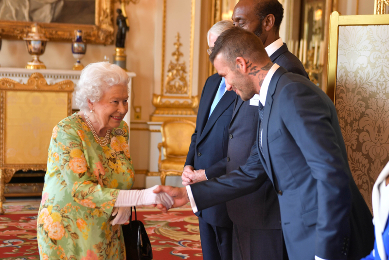 She Really Likes David Beckham | Alamy Stock Photo by John Stillwell/PA Images