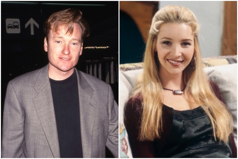 Lisa Kudrow and Conan O'Brien | Alamy Stock Photo