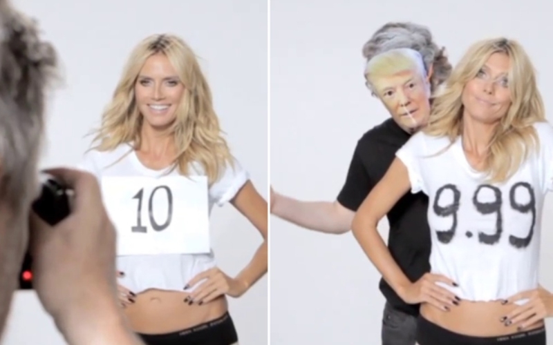 Donald Trump Had Something to Say About Heidi | Instagram/@heidiklum