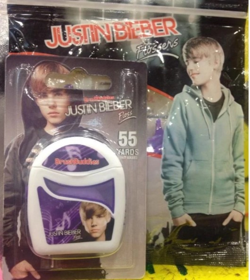 Justin Bieber Dental Floss | Reddit.com/D_nemo