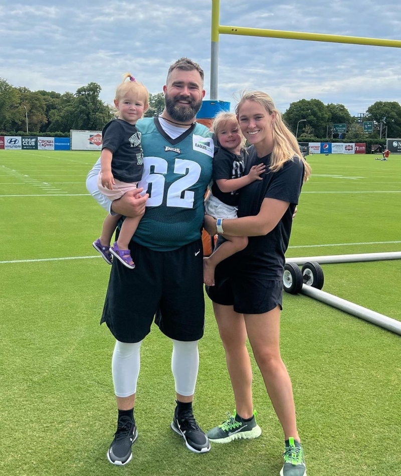 Jason Kelce & Kylie McDevitt | Instagram/@kykelce