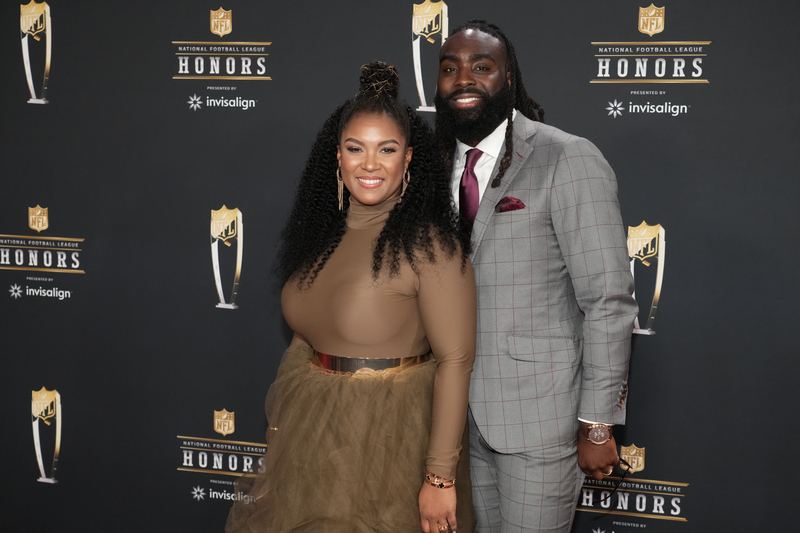 Demario Davis & Tamela Gill-Davis | Getty Images Photo by Jeff Kravitz/FilmMagic