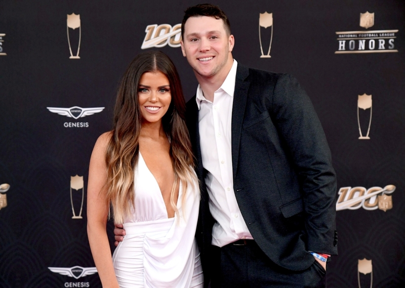 Josh Allen & Brittany Williams | Getty Images Photo by Jeff Kravitz/FilmMagic