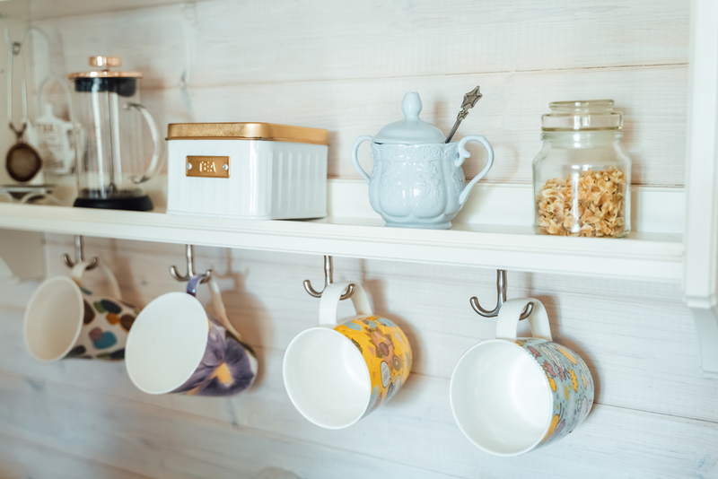 Hooks Under Shelving | Shutterstock