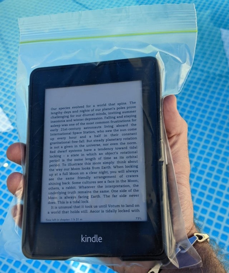 Waterproofing Your eBook | Reddit.com/dragondrop