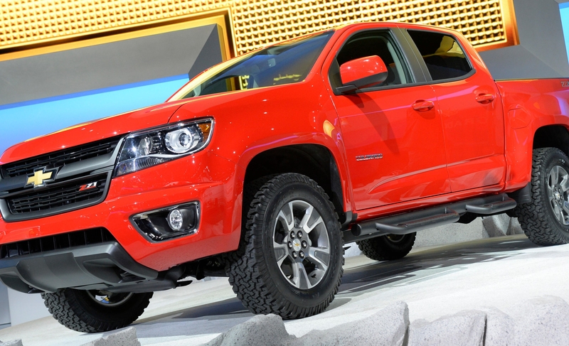 The 2015 Chevy Colorado Could Barely Shift | Alamy Stock Photo by Gene Blevins/ZUMAPRESS.com/Alamy Live News