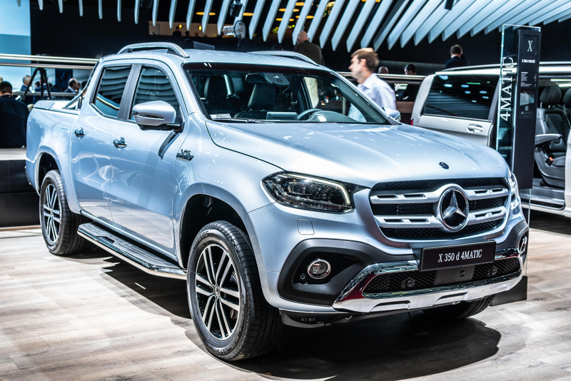 The 2018 Mercedes Benz X-Class Wasn’t Quite Elite | Alamy Stock Photo by Grzegorz Czapski 