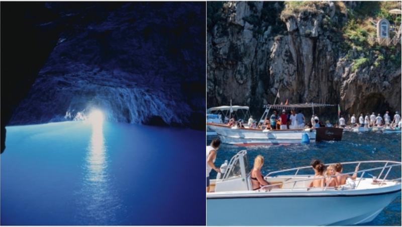 The Blue Grotto in Capri, Italy | Alamy Stock Photo