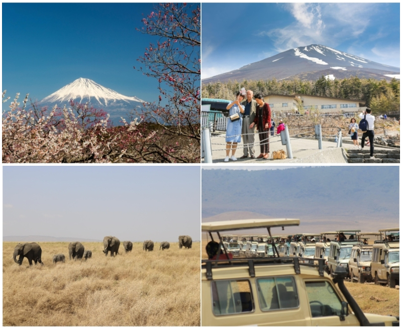 Tourist Instagram vs. Reality | Alamy Stock Photo