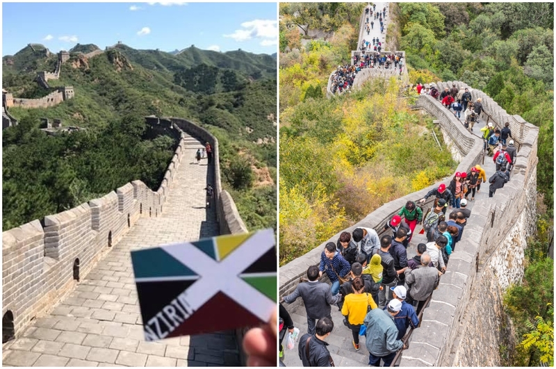 The Great Wall of China | Instagram/@nziria_travel & Alamy Stock Photo