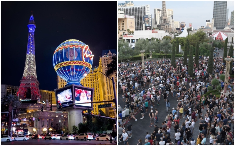 The Las Vegas Strip, Nevada | Instagram/@asiahawk83 & Getty Images Photo by Bryan Steffy/HISTORY