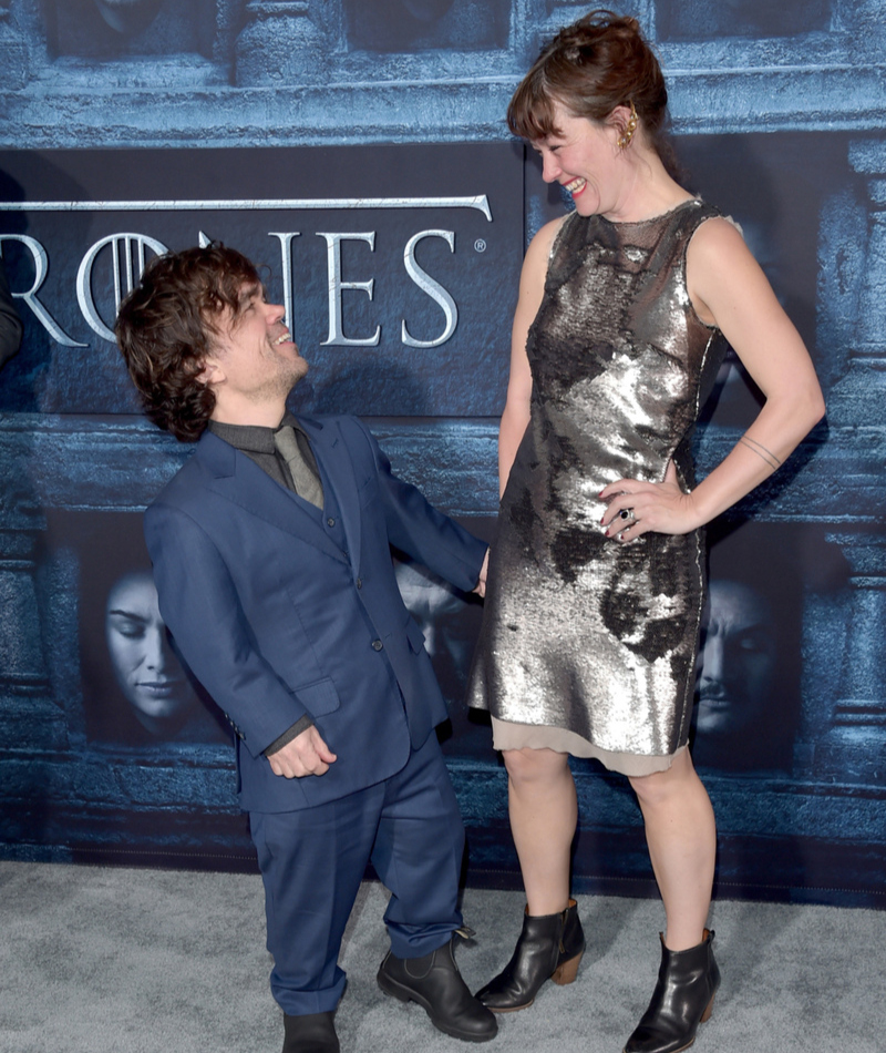 Peter Dinklage and Erica Schmidt | Getty Images Photo by Alberto E. Rodriguez