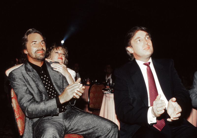 Trump With His Actor Pals | Getty Images Photo by Jeffrey Asher